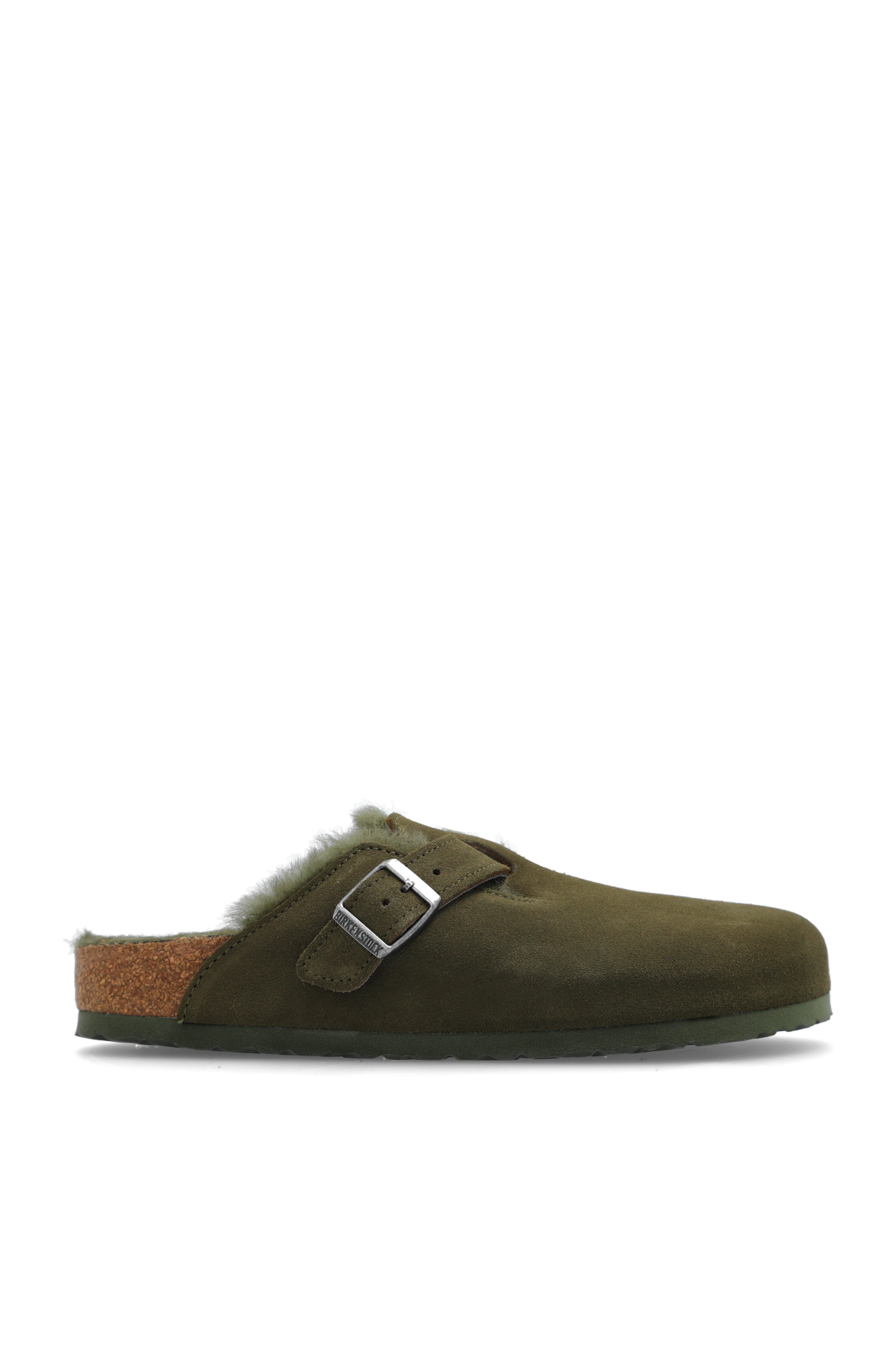 Birkenstock boston cheap shearling forest